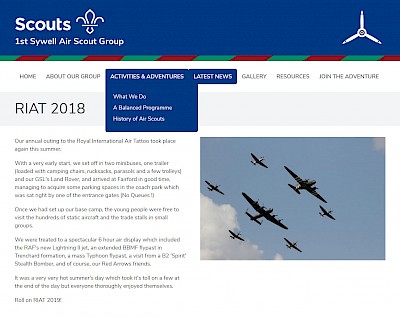 1st Sywell Air Scout Group