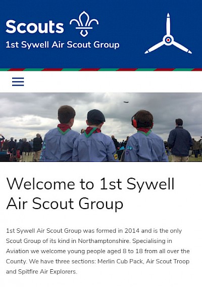 1st Sywell Air Scout Group